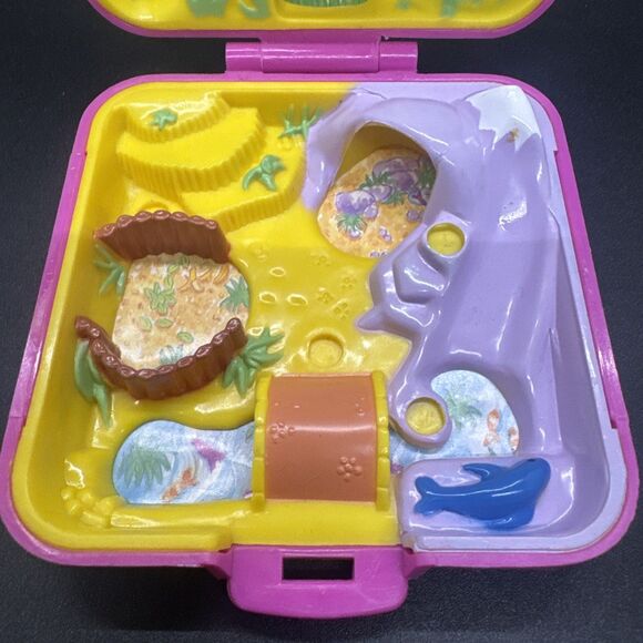 Vintage Polly Pocket 1989 Wild Zoo World 3 Animal Figures Bluebird Toys - Picture 3 of 9